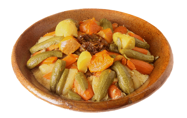 couscous marocain aux légumes