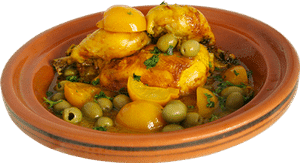 tajine marocain au olives, poulet et citron confit à aubagne